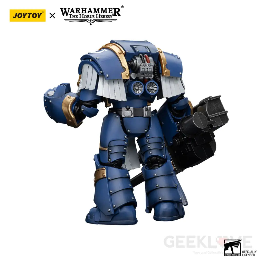 Uitramarines Cataphractii Terminator Squad With Reaper Autocannon Action Figure