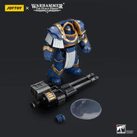 Uitramarines Cataphractii Terminator Squad With Reaper Autocannon Action Figure