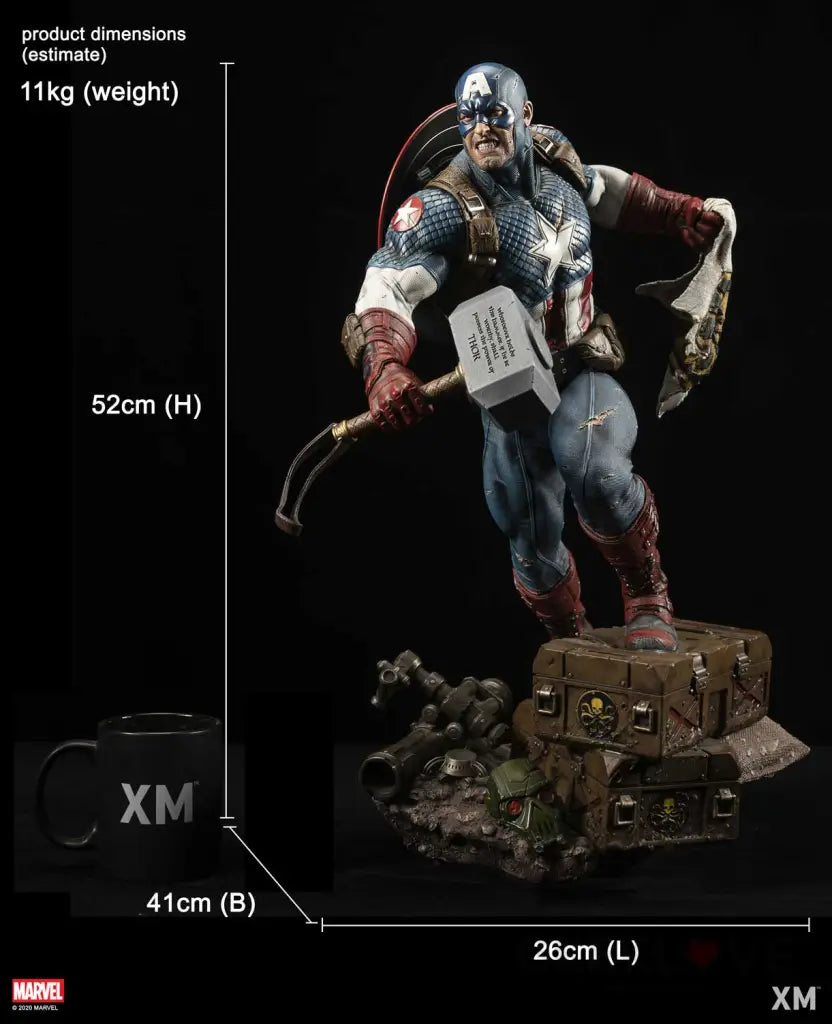 Ultimate Captain America 1/4 Scale (Ver. B) Preorder