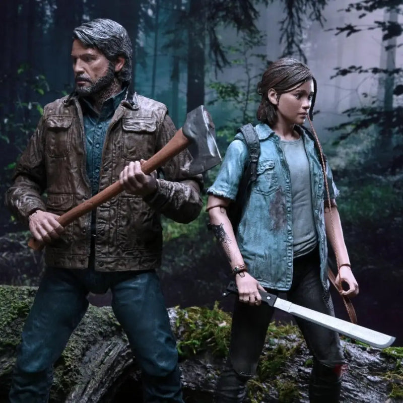 Ultimate Joel and Ellie Action Figure Two-Pack