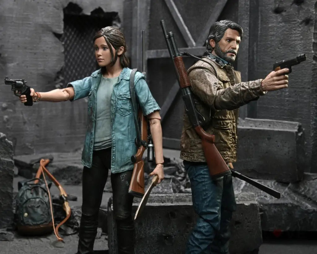 Ultimate Joel and Ellie Action Figure Two-Pack - GeekLoveph