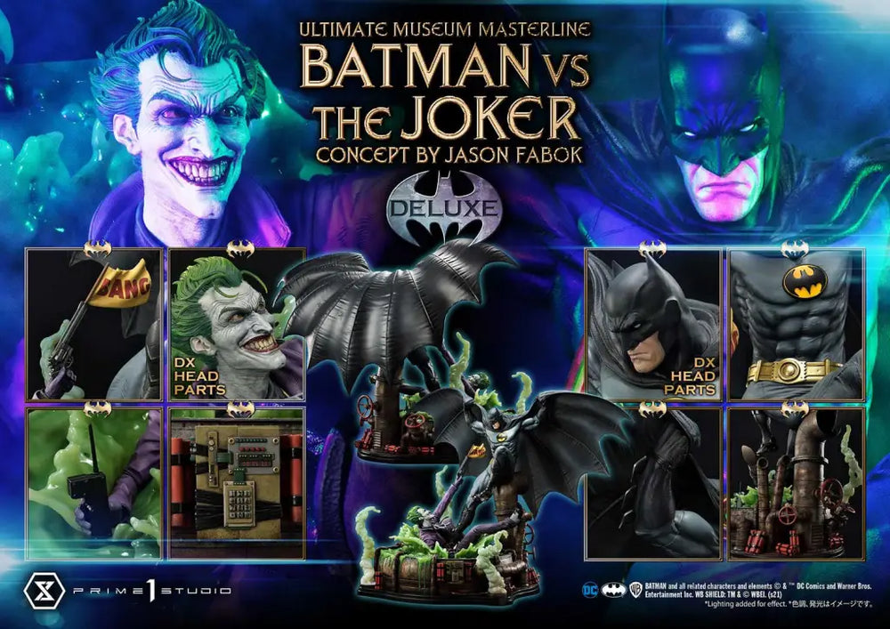 Ultimate Museum Masterline Batman (Comics) Versus The Joker (Concept By Jason Fabok) Deluxe Version