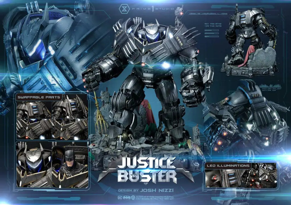 Ultimate Museum Masterline Justice League (Comics) Buster (Design By Josh Nizzi) Pre Order Price
