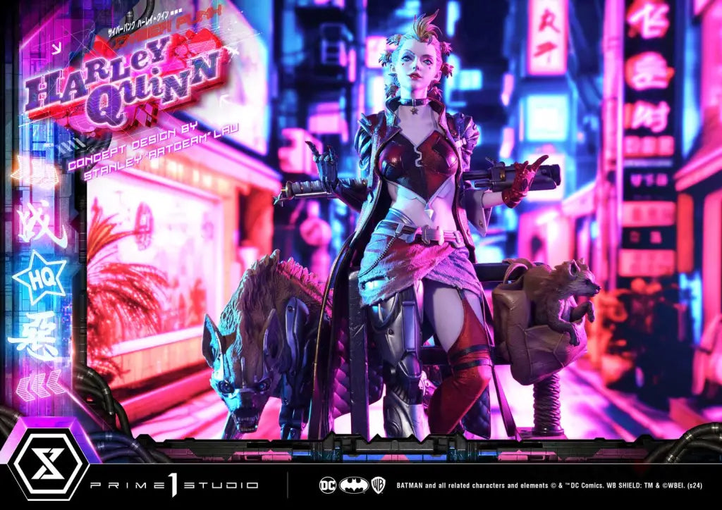 Ultimate Premium Masterline Batman (Comics) Cyberpunk Harley Quinn
