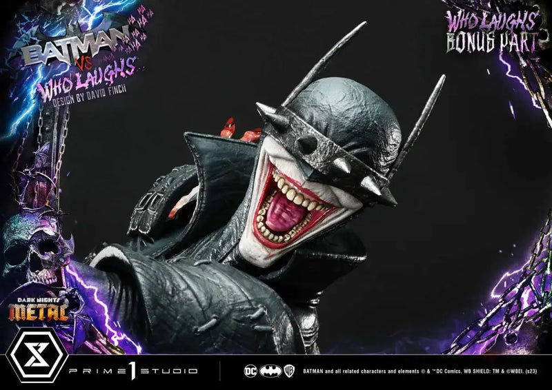 Ultimate Premium Masterline Dark Nights: Metal (Comics) Batman versus Batman Who Laughs (Design by David Finch) DX Bonus Version