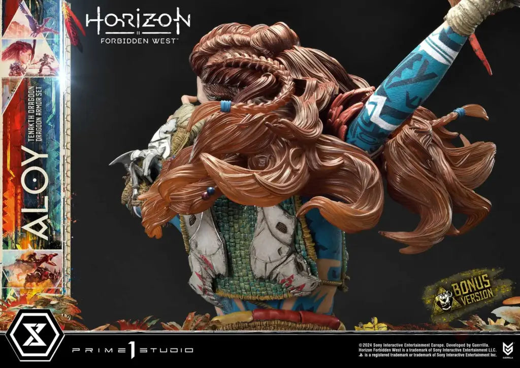 Ultimate Premium Masterline Horizon Forbidden West Aloy Tenakth Dragoon Armor Set Bonus Version