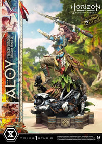 Ultimate Premium Masterline Horizon Forbidden West Aloy Tenakth Dragoon Armor Set Bonus Version