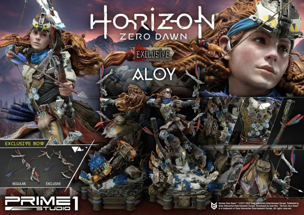 Ultimate Premium Masterline Horizon Zero Dawn Aloy Shield - Weaver Armor Set Ex Version