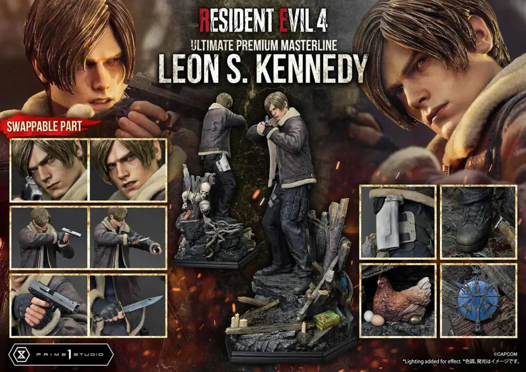 Ultimate Premium Masterline Resident Evil 4 Leon S. Kennedy Bonus Version