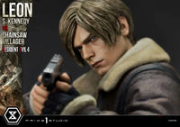 Ultimate Premium Masterline Resident Evil 4 Leon S. Kennedy Versus Chainsaw Villager