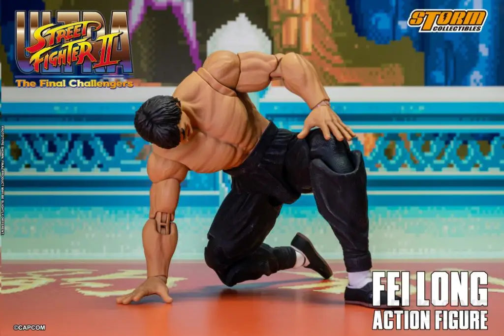 Ultra Street Fighter Ii Fei Long Action Figure