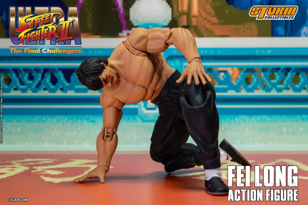 Ultra Street Fighter Ii Fei Long Action Figure