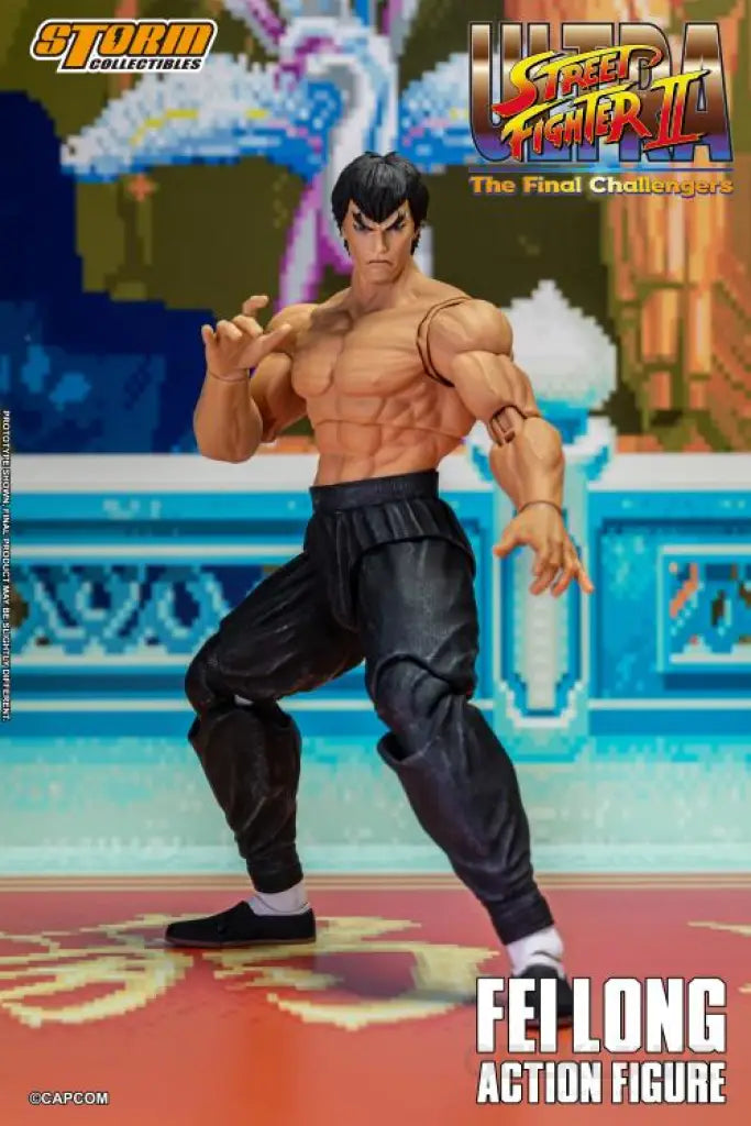 Ultra Street Fighter Ii Fei Long Action Figure