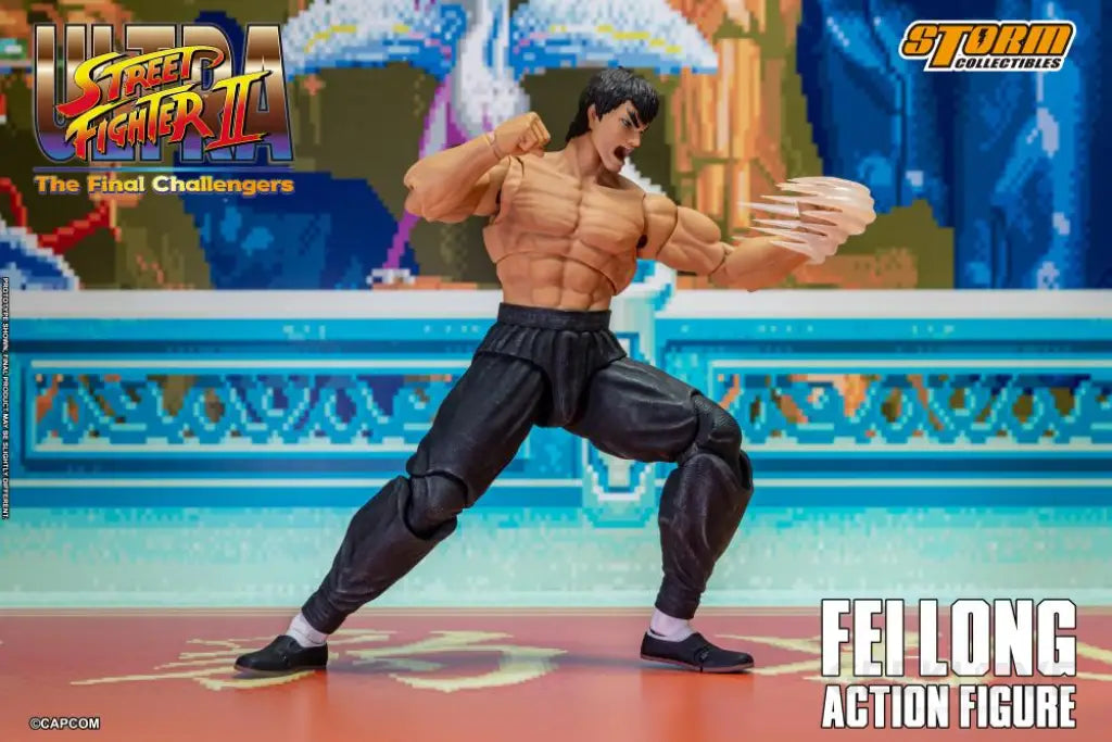 Ultra Street Fighter Ii Fei Long Action Figure