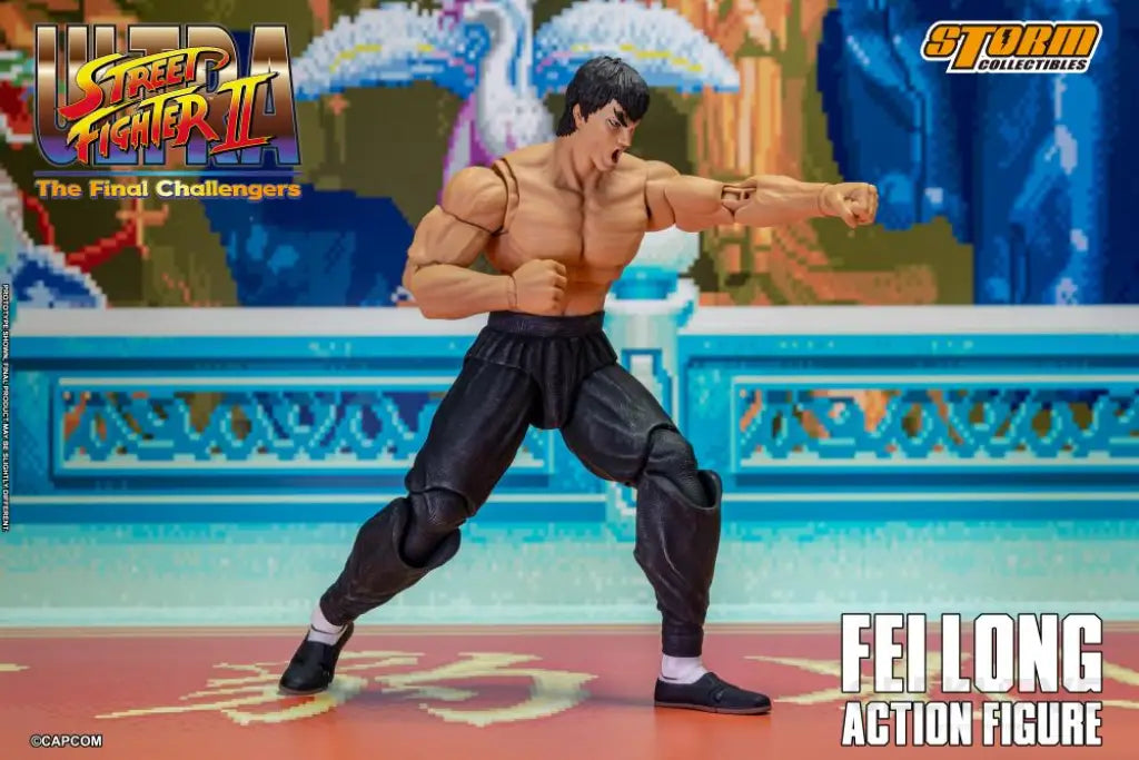 Ultra Street Fighter Ii Fei Long Action Figure