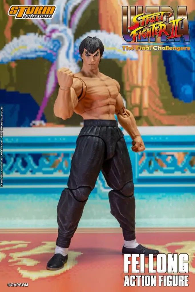 ULTRA STREET FIGHTER II Fei Long Action Figure