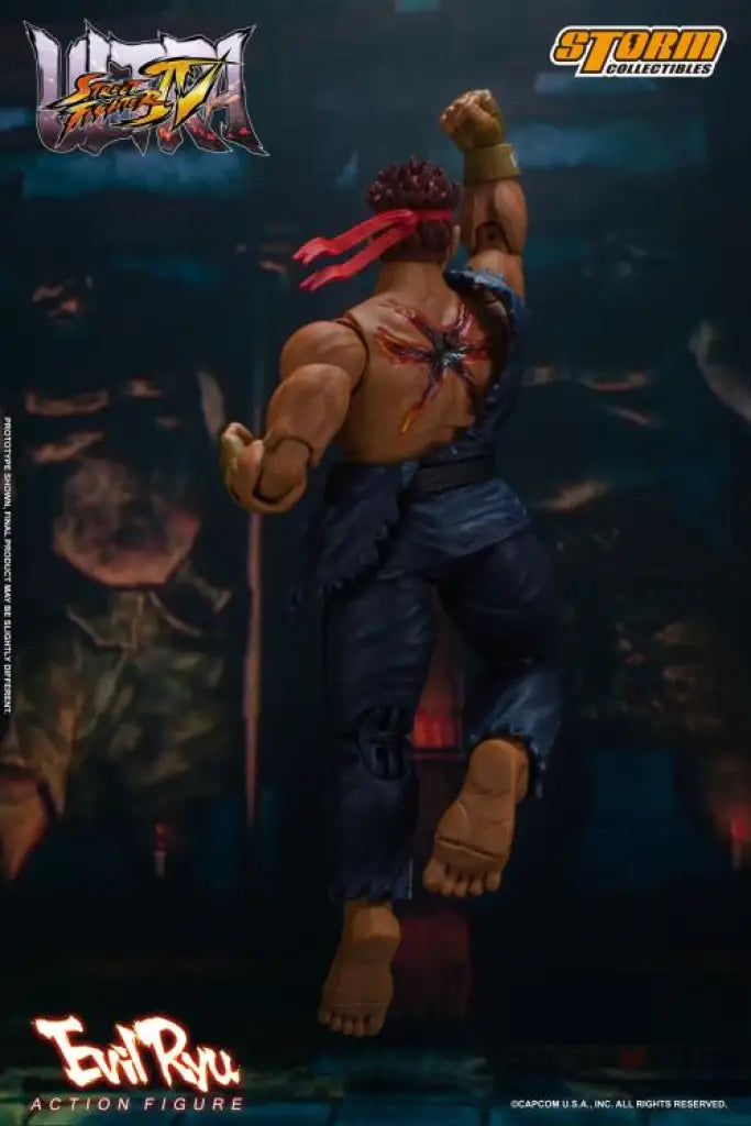 Ultra Street Fighter IV Evil Ryu 1/12 Scale Figure - GeekLoveph