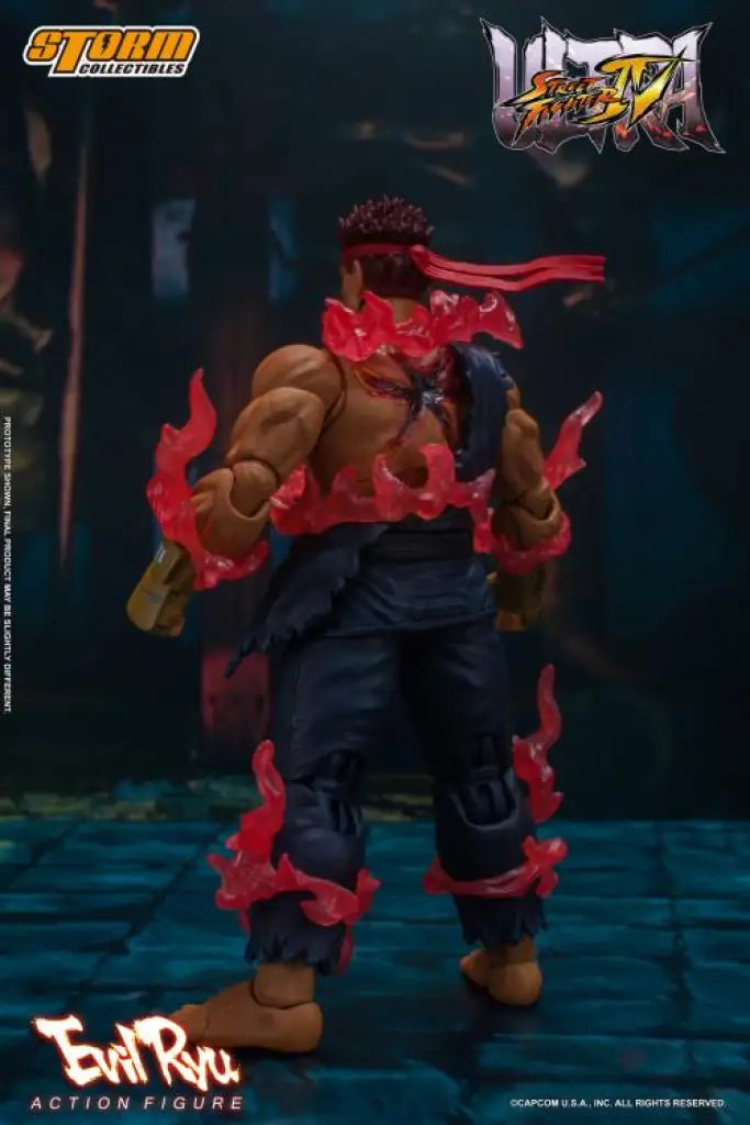 Ultra Street Fighter IV Evil Ryu 1/12 Scale Figure - GeekLoveph