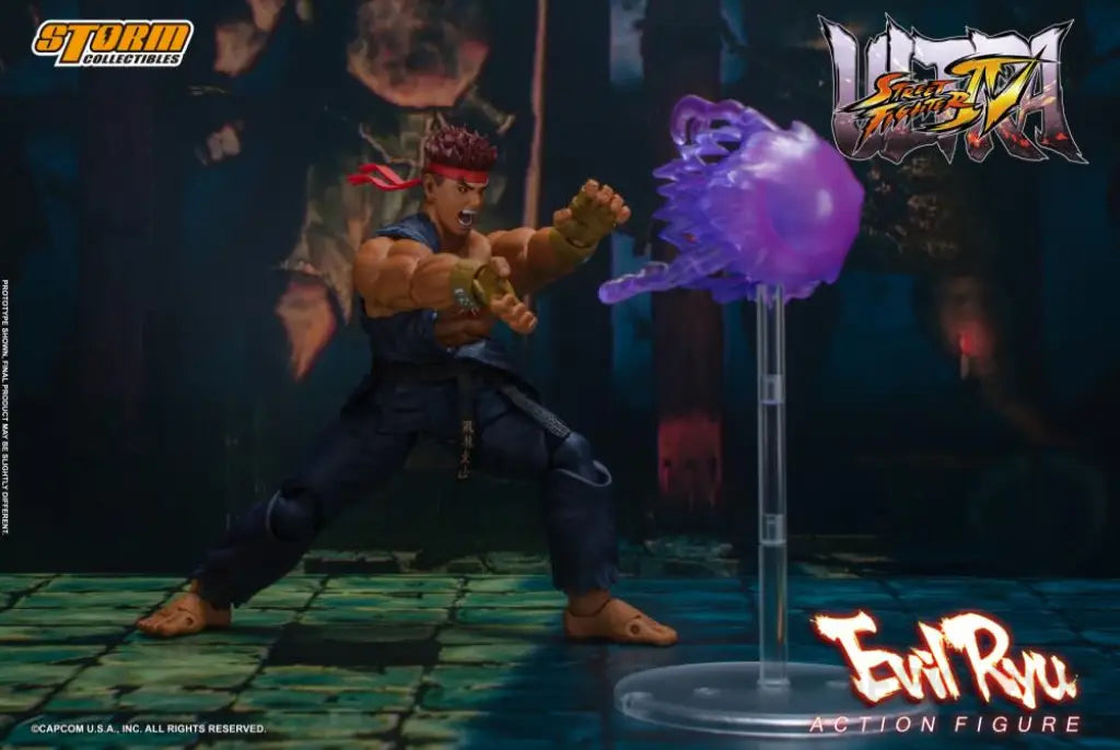 Ultra Street Fighter IV Evil Ryu 1/12 Scale Figure - GeekLoveph