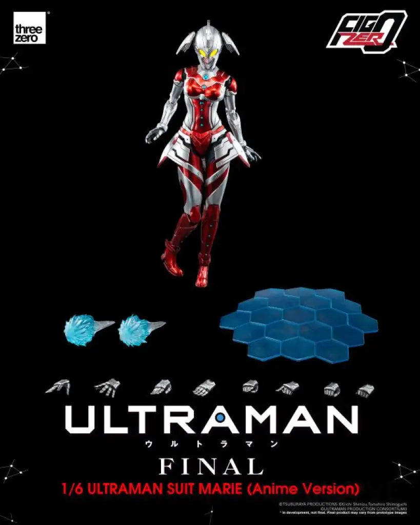 Figzero 1/6 Ultraman Suit Marie (Anime Version) Action Figure