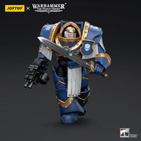 Ultramarines Cataphractii Terminator Squad Sergeant With Power Sword Action Figure