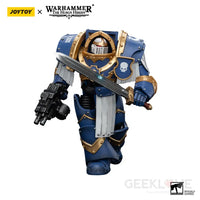 Ultramarines Cataphractii Terminator Squad Sergeant With Power Sword Action Figure