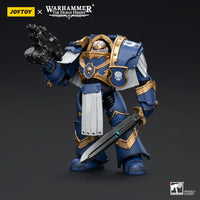 Ultramarines Cataphractii Terminator Squad Sergeant With Power Sword Action Figure