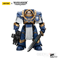 Ultramarines Cataphractii Terminator Squad Sergeant With Power Sword Action Figure