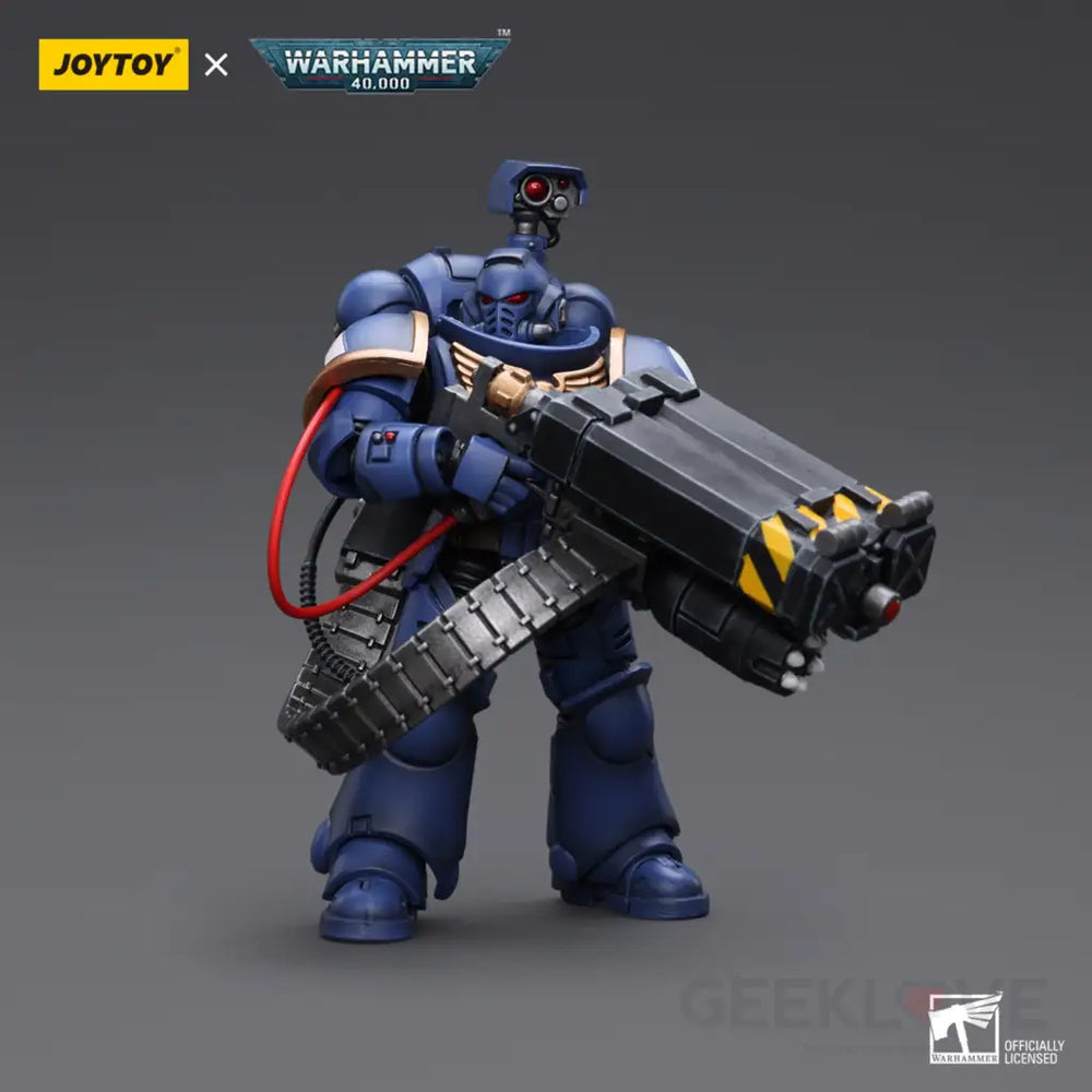 Ultramarines Desolation Marine With Castellan Launcher (Superkrak) Action Figure