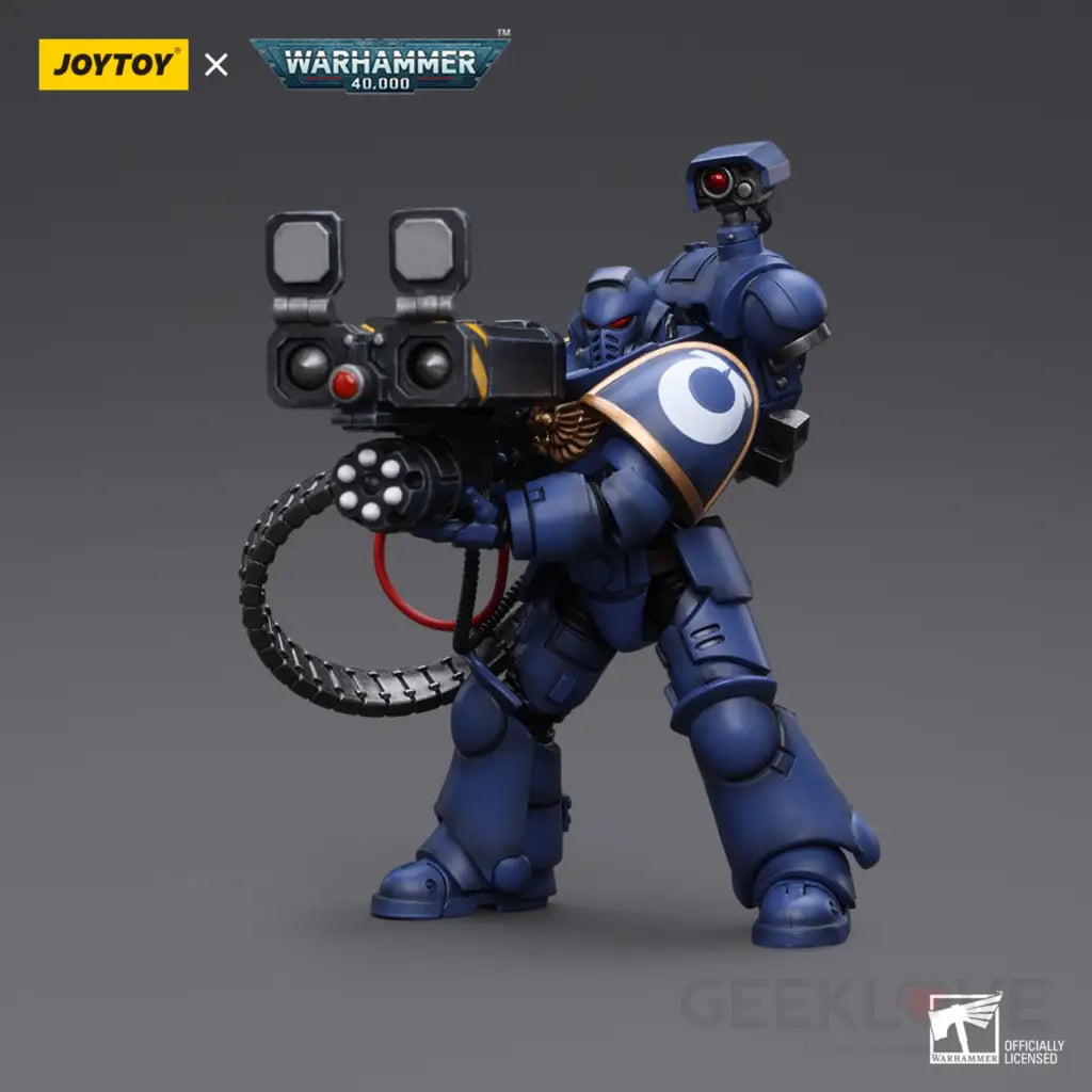 Ultramarines Desolation Marine With Castellan Launcher (Superkrak) Action Figure