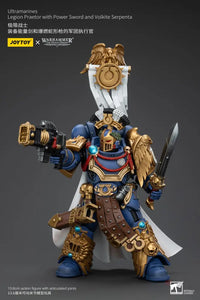 Ultramarines Legion Praetor With Power Sword And Volkite Serpenta Action Figure