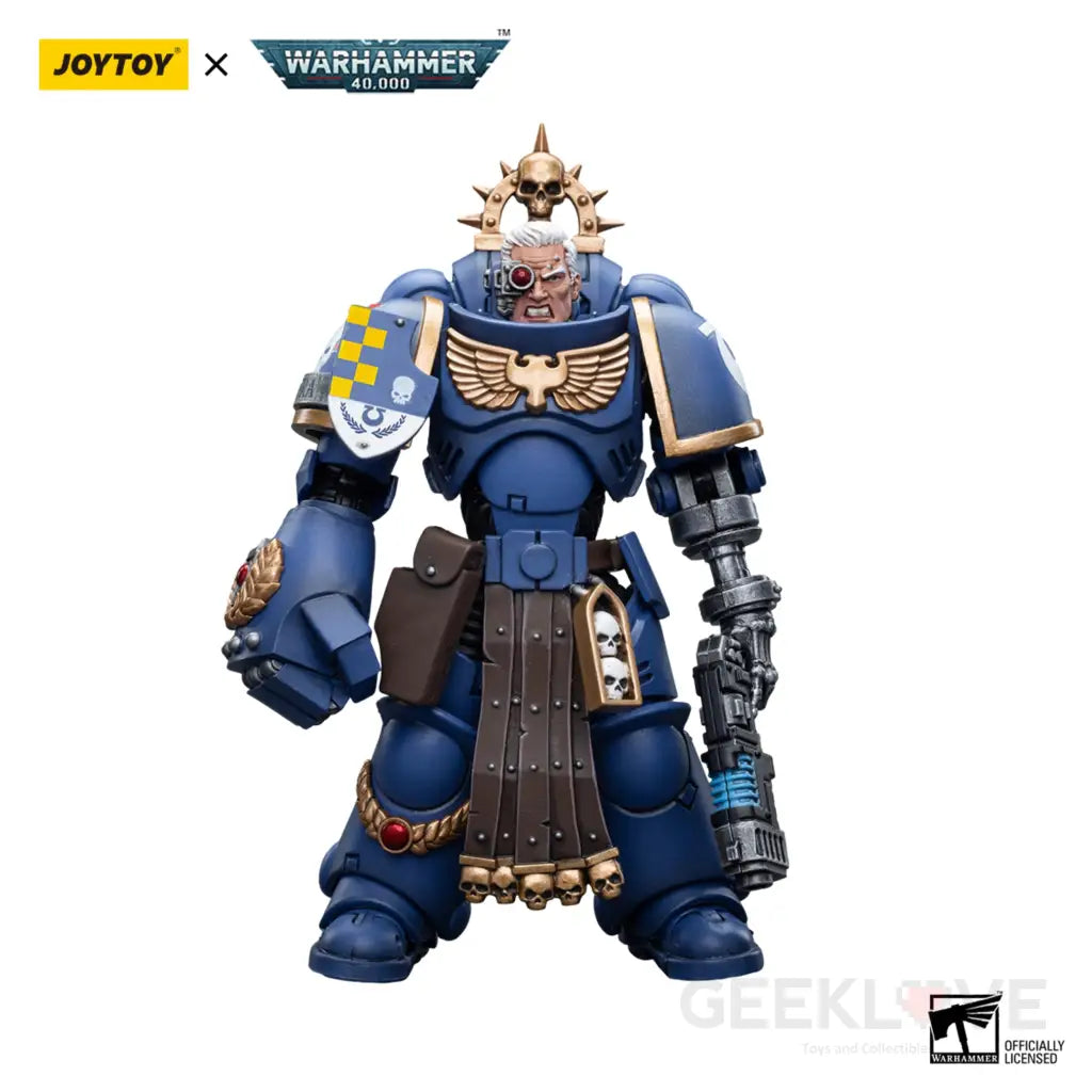 Ultramarines Lieutenant With Power Fist Action Figure