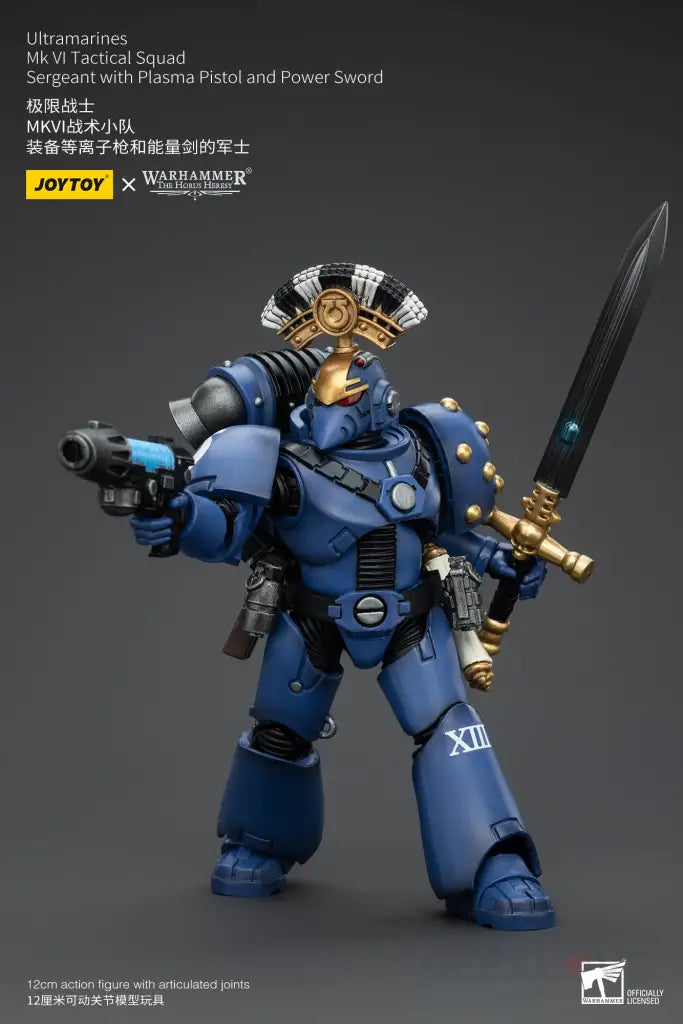 Ultramarines Mk Vi Tactical Squad Sergeant With Plasma Pistol And Power Sword Pre Order Price