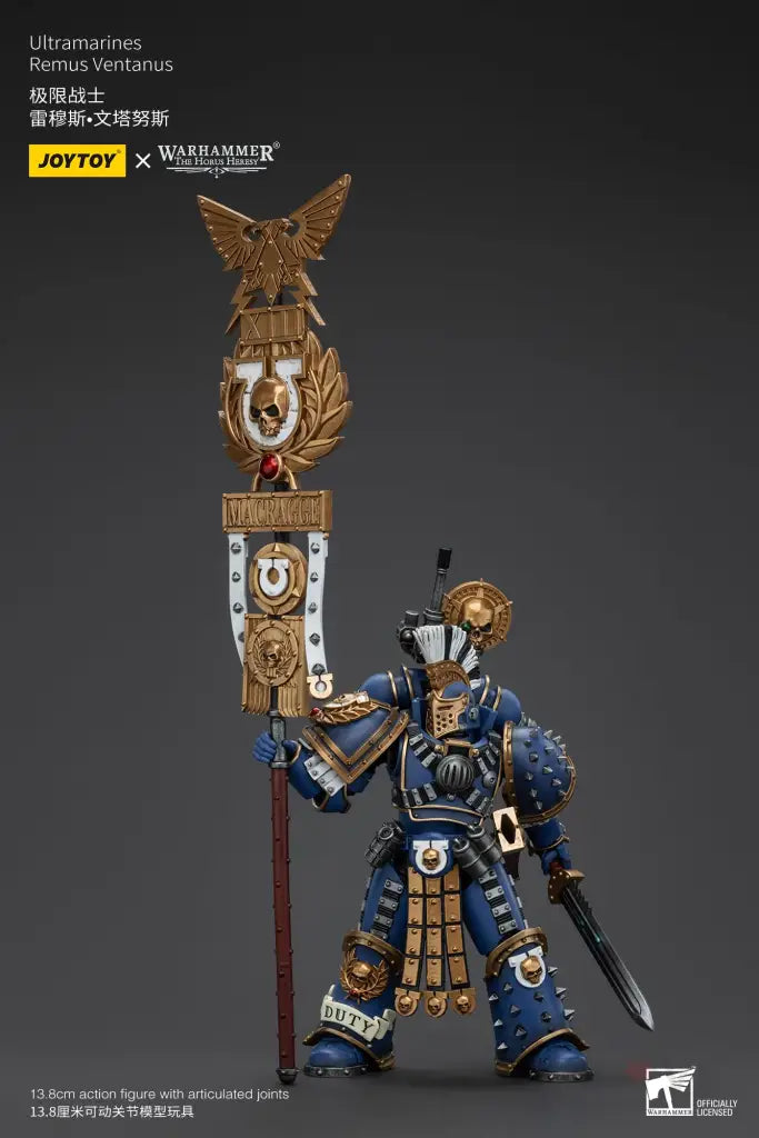 Ultramarines Remus Ventanus Action Figure