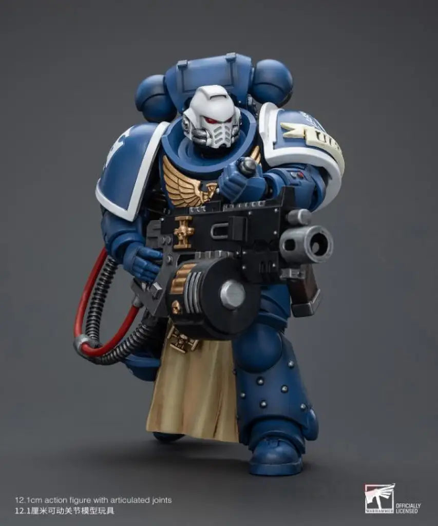 Ultramarines Sternguard Veteran With Heavy Bolter Action Figure