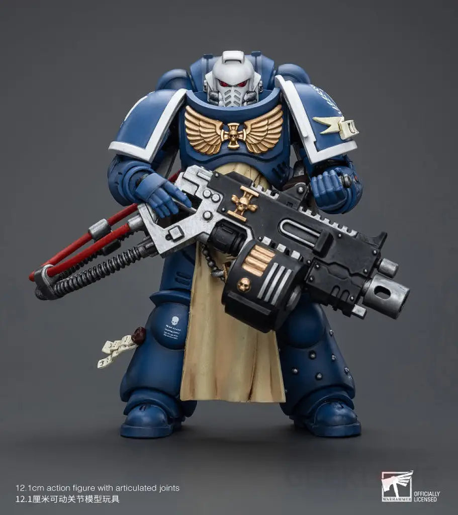 Ultramarines Sternguard Veteran With Heavy Bolter Action Figure
