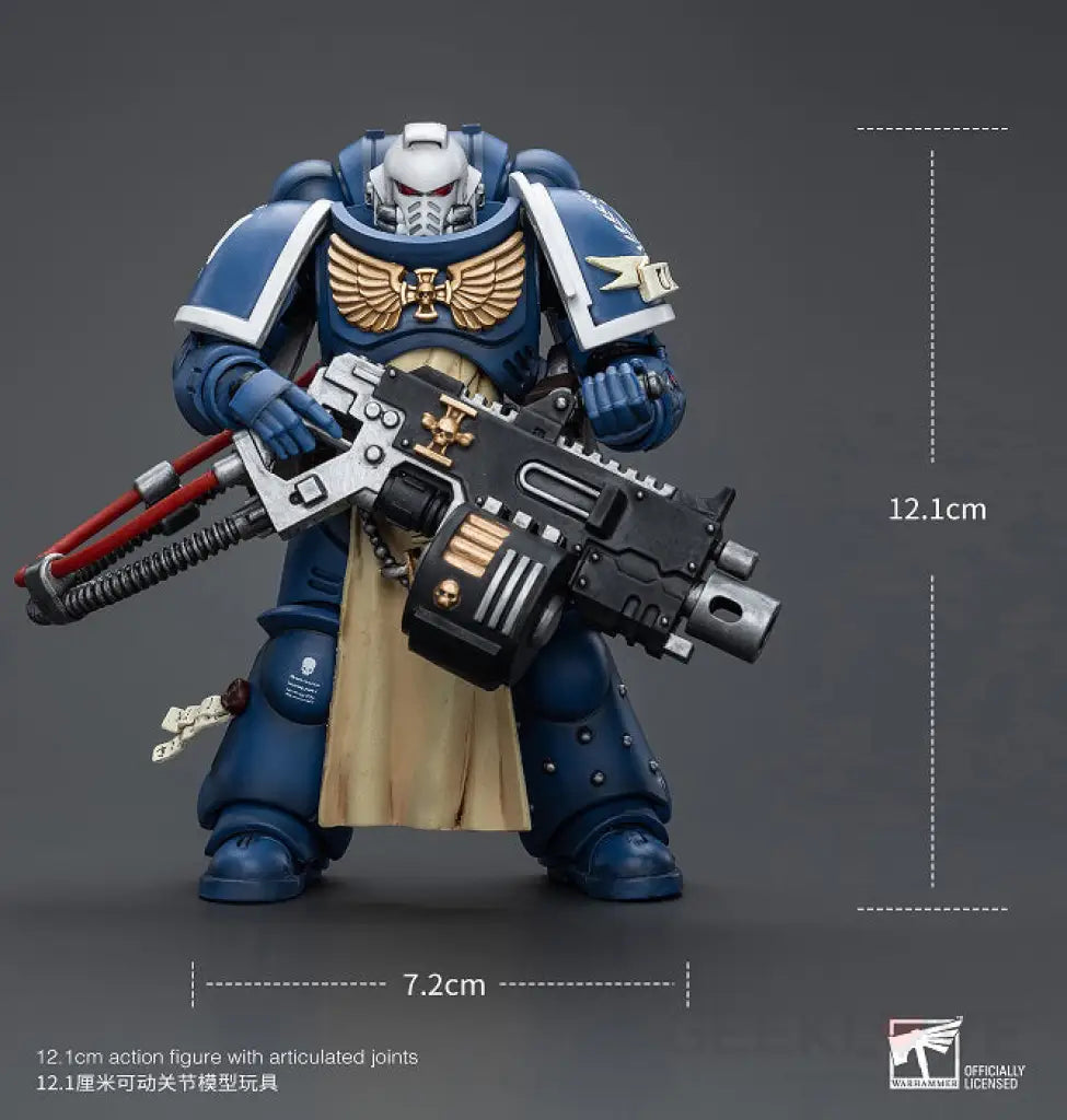 Ultramarines Sternguard Veteran With Heavy Bolter Action Figure