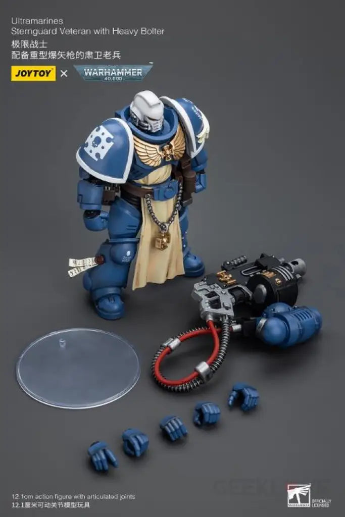 Ultramarines Sternguard Veteran with Heavy Bolter