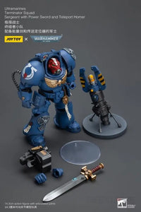 Ultramarines Terminator Squad Sergeant with Power Sword and Teleport Homer Action Figure