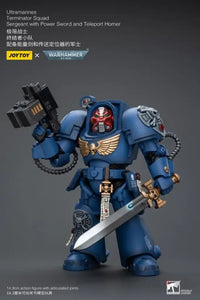 Ultramarines Terminator Squad Sergeant with Power Sword and Teleport Homer Action Figure
