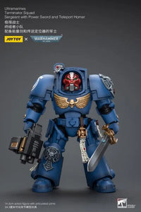Ultramarines Terminator Squad Sergeant with Power Sword and Teleport Homer Action Figure