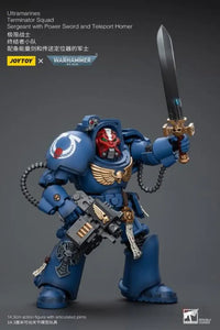 Ultramarines Terminator Squad Sergeant with Power Sword and Teleport Homer Action Figure