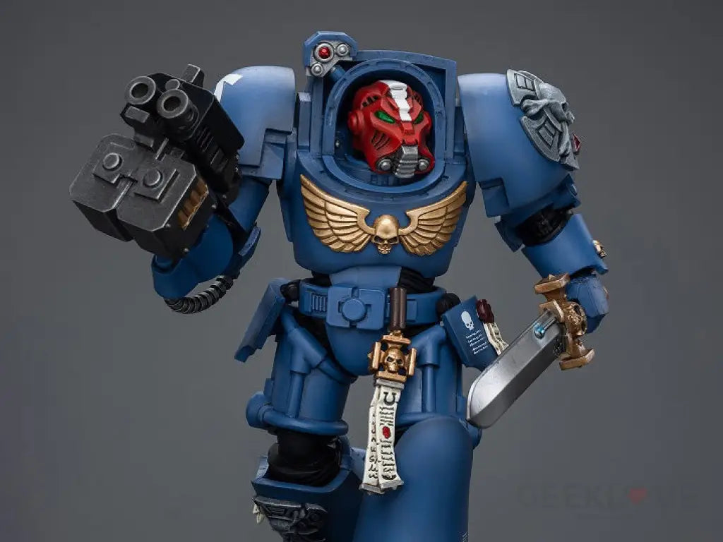 Ultramarines Terminator Squad Sergeant with Power Sword and Teleport Homer Action Figure