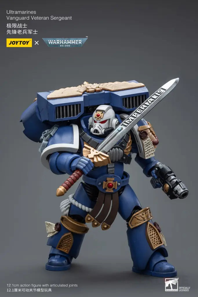 Ultramarines Vanguard Veteran Sergeant Action Figure