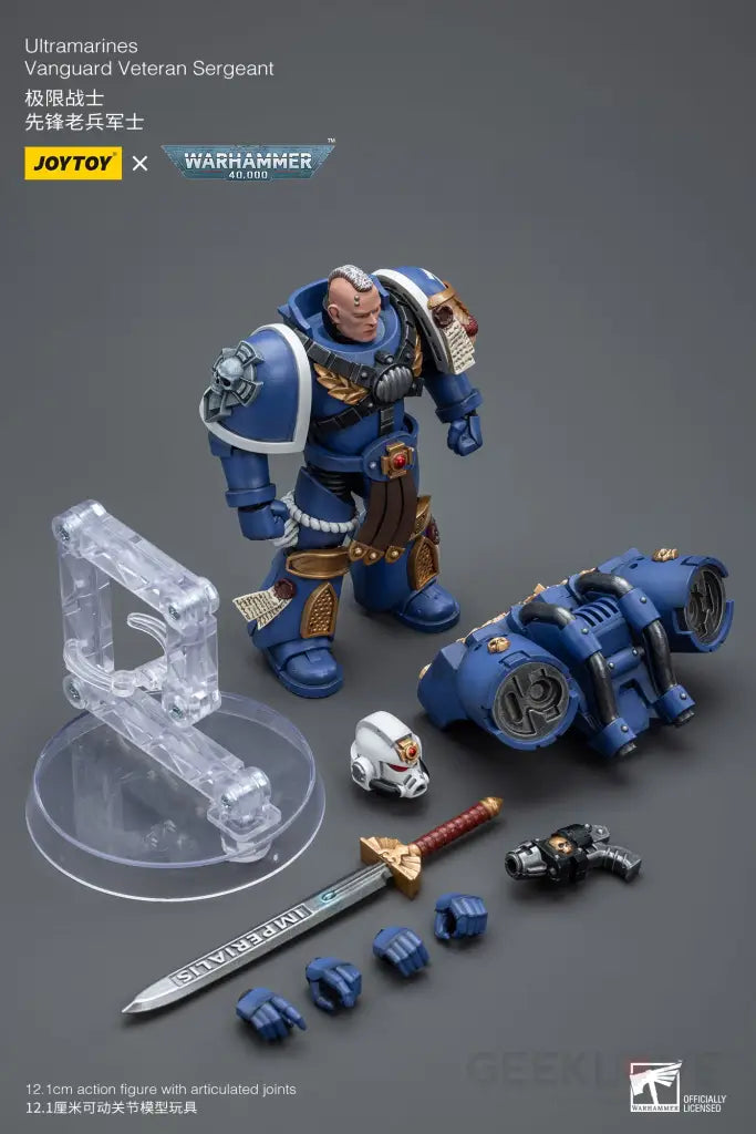 Ultramarines Vanguard Veteran Sergeant Action Figure