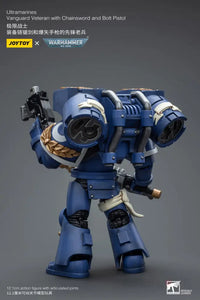 Ultramarines Vanguard Veteran With Chainsword And Bolt Pistol Action Figure