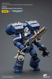 Ultramarines Vanguard Veteran With Chainsword And Bolt Pistol Action Figure