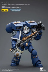 Ultramarines Vanguard Veteran With Chainsword And Bolt Pistol Action Figure