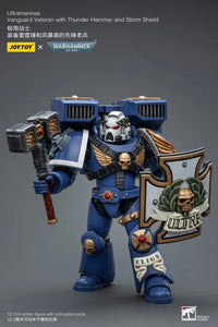 Ultramarines Vanguard Veteran With Thunder Hammer And Storm Shield Action Figure