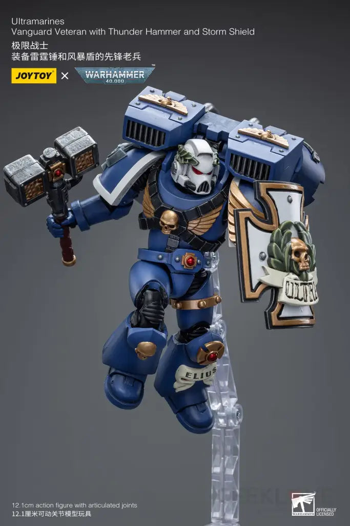 Ultramarines Vanguard Veteran With Thunder Hammer And Storm Shield Pre Order Price Action Figure